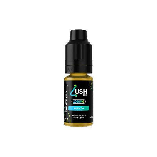 Lush CBD 1000mg Terpene Infused CBD Isolate E-liquid 10ml (70PG/30VG) - remedykartelcbd1stop