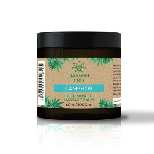 Darwin CBD 3000mg CBD Camphor Massage Balm - 60ml - remedykartelcbd1stop