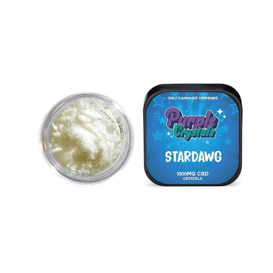 Purple Crystals by Purple Dank 1000mg CBD Crystals - Stardawg - remedykartelcbd1stop