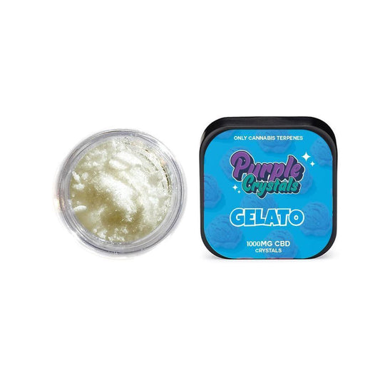 Purple Crystals by Purple Dank 1000mg CBD Crystals - Gelato - remedykartelcbd1stop