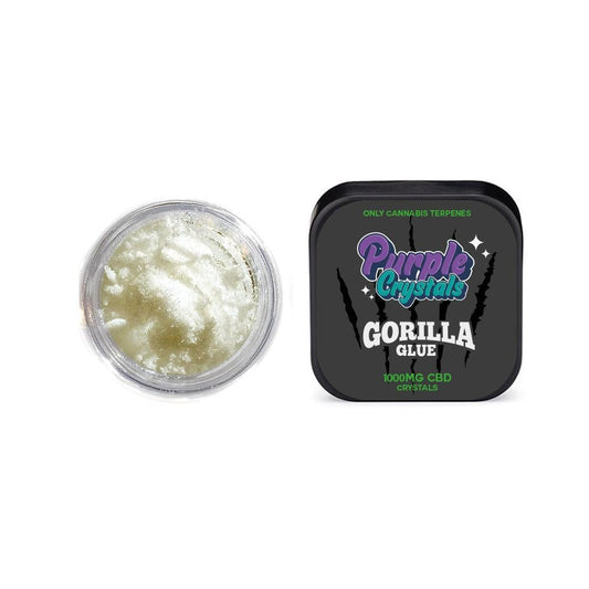 Purple Crystals by Purple Dank 1000mg CBD Crystals - Gorilla Glue - remedykartelcbd1stop