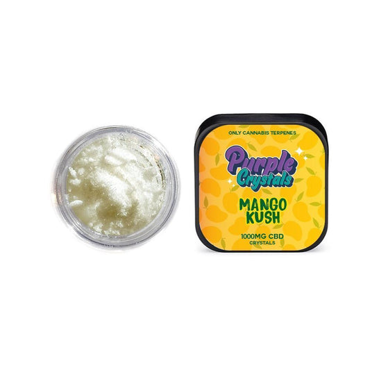 Purple Crystals by Purple Dank 1000mg CBD Crystals - Mango Kush - remedykartelcbd1stop