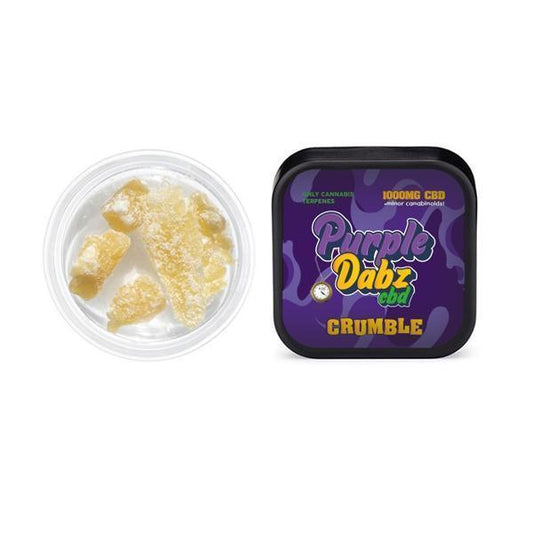 Purple Dabz by Purple Dank 1000mg CBD Crumble - Original - remedykartelcbd1stop