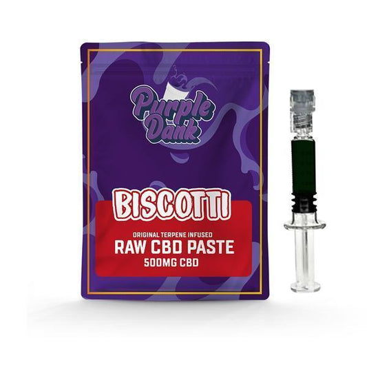 Purple Dank 1000mg CBD Raw Paste with Natural Terpenes - Biscotti - remedykartelcbd1stop