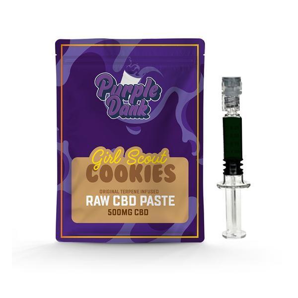 Purple Dank 1000mg CBD Raw Paste with Natural Terpenes - Girl Scout Cookies - remedykartelcbd1stop