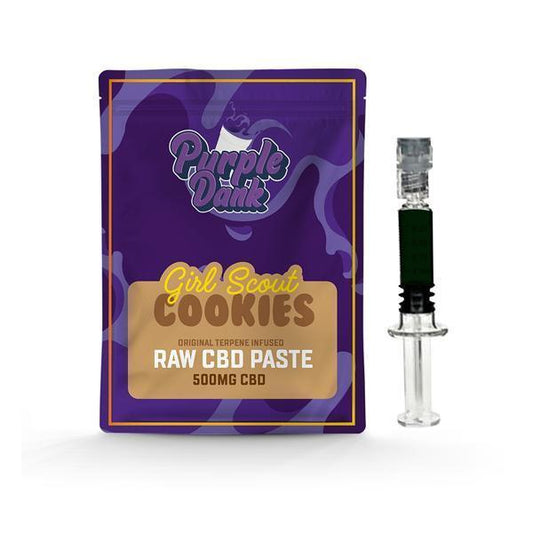 Purple Dank 1000mg CBD Raw Paste with Natural Terpenes - Girl Scout Cookies - remedykartelcbd1stop