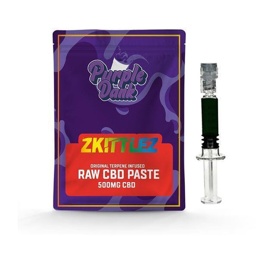 Purple Dank 1000mg CBD Raw Paste with Natural Terpenes - Zkittlez - remedykartelcbd1stop