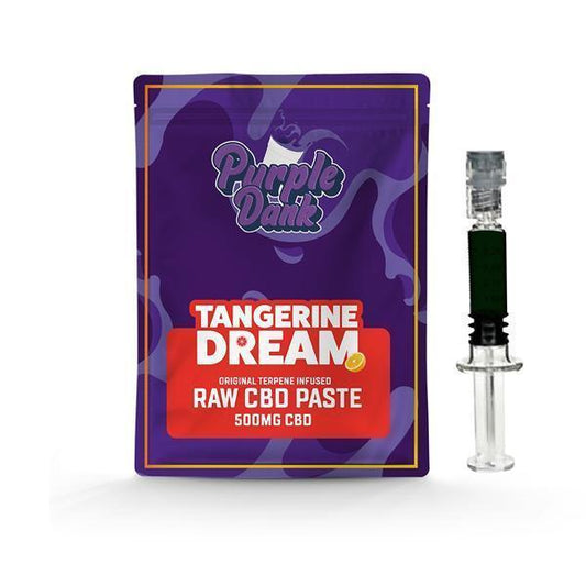 Purple Dank 1000mg CBD Raw Paste with Natural Terpenes - Tangerine Dream - remedykartelcbd1stop