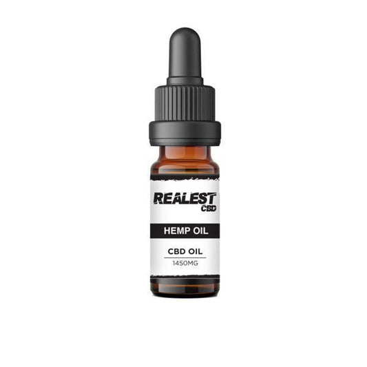 Realest CBD 1450mg CBD 10ml Hemp Oil - remedykartelcbd1stop