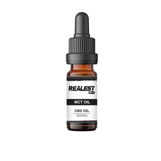 Realest CBD 1600mg CBD 10ml MCT Oil - remedykartelcbd1stop