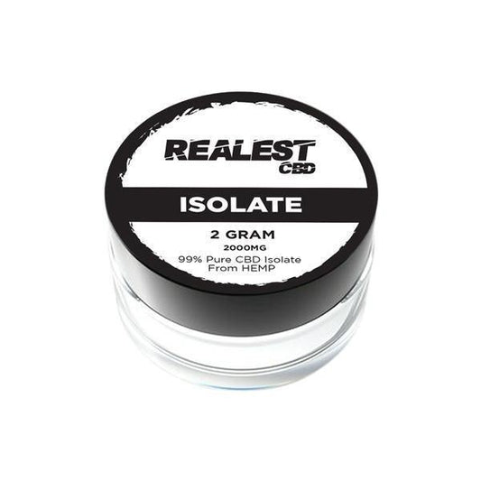 Realest CBD 2000mg CBD Isolate - remedykartelcbd1stop