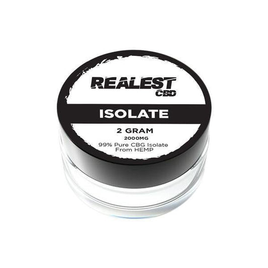 Realest CBD 2000mg CBG Isolate - remedykartelcbd1stop