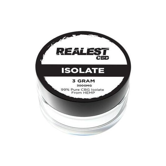 Realest CBD 3000mg CBG Isolate - remedykartelcbd1stop