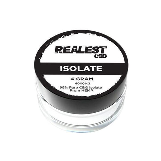 Realest CBD 4000mg CBG Isolate - remedykartelcbd1stop