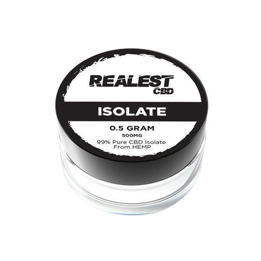 Realest CBD 500mg CBD Isolate - remedykartelcbd1stop