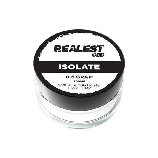 Realest CBD 500mg CBG Isolate - remedykartelcbd1stop