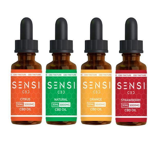 Sensi CBD 5000mg CBD Broad-Spectrum Tinture Oil 30ml - remedykartelcbd1stop