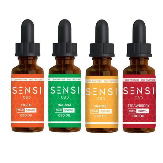 Sensi CBD 500mg CBD Broad-Spectrum Tinture Oil 30ml - remedykartelcbd1stop