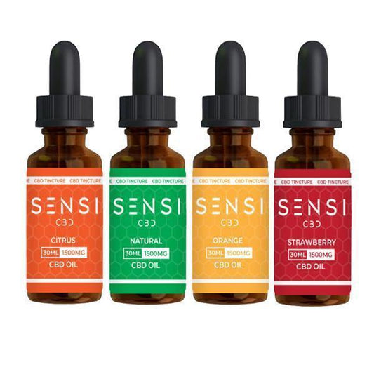 Sensi CBD 1500mg CBD Tinture Oil 30ml - remedykartelcbd1stop