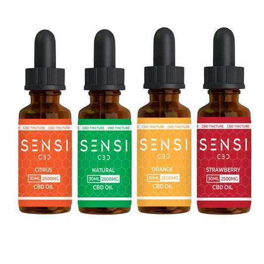 Sensi CBD 2500mg CBD Tinture Oil 30ml - remedykartelcbd1stop