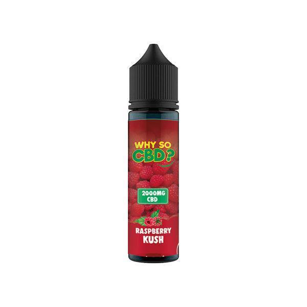 Why So CBD? 2000mg Full Spectrum CBD E-liquid 60ml - remedykartelcbd1stop