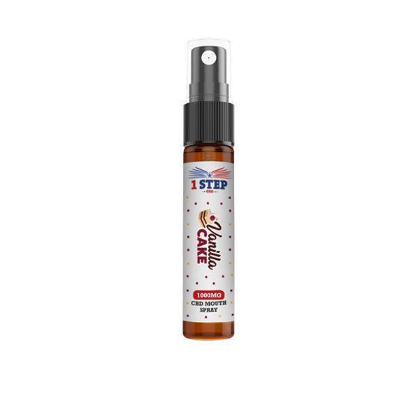 1 Step CBD 1000mg CBD Mouth Spray 10ml (BUY 1 GET 1 FREE) - remedykartelcbd1stop