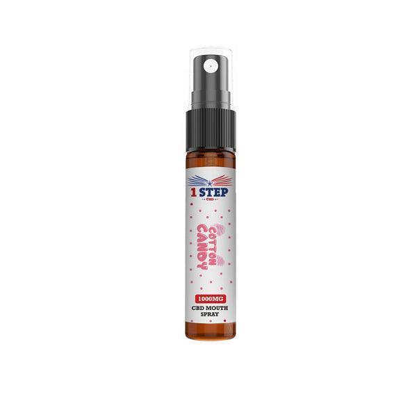 1 Step CBD 1000mg CBD Mouth Spray 10ml (BUY 1 GET 1 FREE) - remedykartelcbd1stop