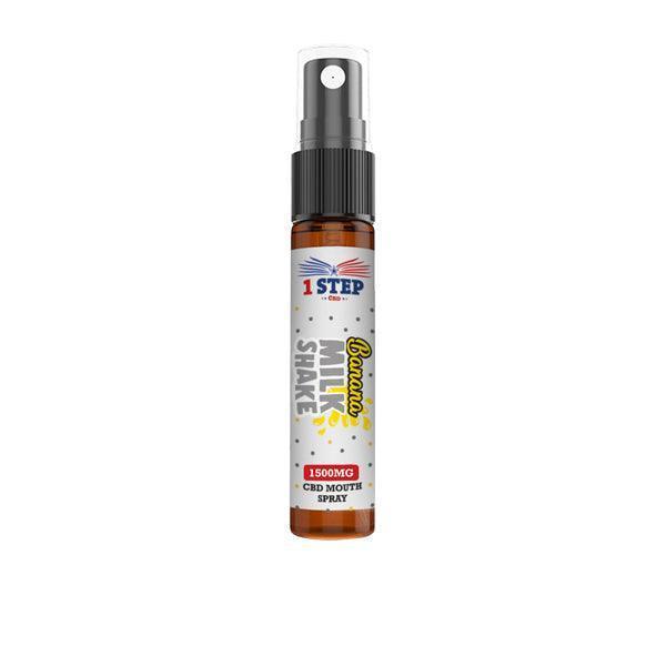 1 Step CBD 1500mg CBD Mouth Spray 10ml (BUY 1 GET 1 FREE) - remedykartelcbd1stop