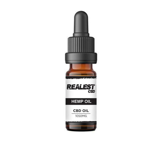 Realest CBD 1050mg CBD 10ml Hemp Oil (BUY 1 GET 1 FREE) - remedykartelcbd1stop