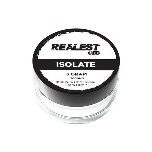 Realest CBD 3000mg CBG Isolate (BUY 1 GET 1 FREE) - remedykartelcbd1stop