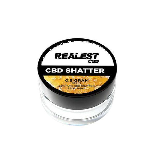 Realest CBD 500mg CBD Shatter (BUY 1 GET 1 FREE) - remedykartelcbd1stop