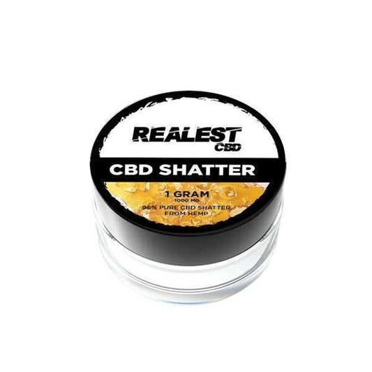 Realest CBD 1000mg CBD Shatter (BUY 1 GET 1 FREE) - remedykartelcbd1stop