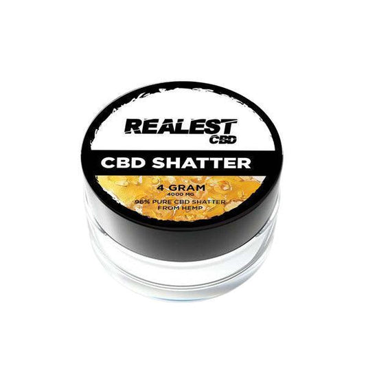 Realest CBD 4000mg CBD Shatter (BUY 1 GET 1 FREE) - remedykartelcbd1stop