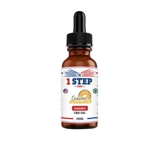1 Step CBD 6000mg CBD Flavoured Oil 30ml (BUY 1 GET 1 FREE) - remedykartelcbd1stop