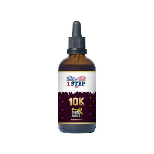 1 Step CBD 10000mg CBD Flavoured Oil 10K Edition 100ml (BUY 1 GET 1 FREE) - remedykartelcbd1stop