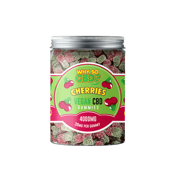 Why So CBD? 4000mg CBD Large Vegan Gummies - 11 Flavours - remedykartelcbd1stop