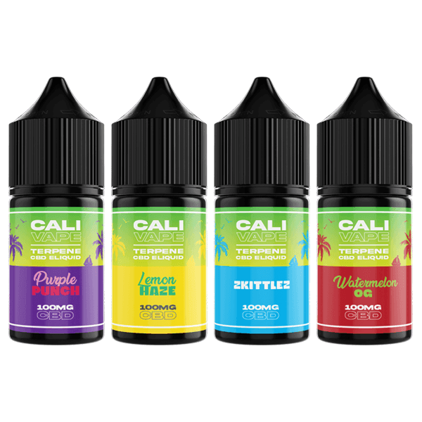 CALI VAPE 100mg Full Spectrum CBD E-liquid 10ml - remedykartelcbd1stop