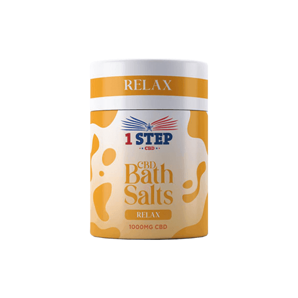 1 Step CBD 1000mg CBD Bath Salts - 500g (BUY 1 GET 1 FREE) - remedykartelcbd1stop