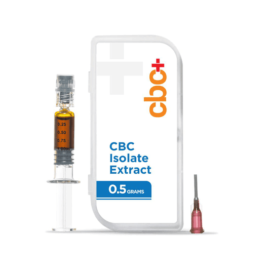 CBC+ 100% Pure CBC Isolate - 0.5g - remedykartelcbd1stop