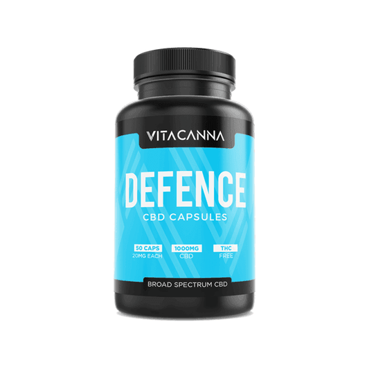 Vita Canna 1000mg Broad Spectrum CBD Vegan Capsules - 50 Caps - remedykartelcbd1stop