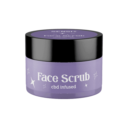 Sensi Skin 100mg CBD Face Scrub - 50g  (BUY 1 GET 1 FREE) - remedykartelcbd1stop