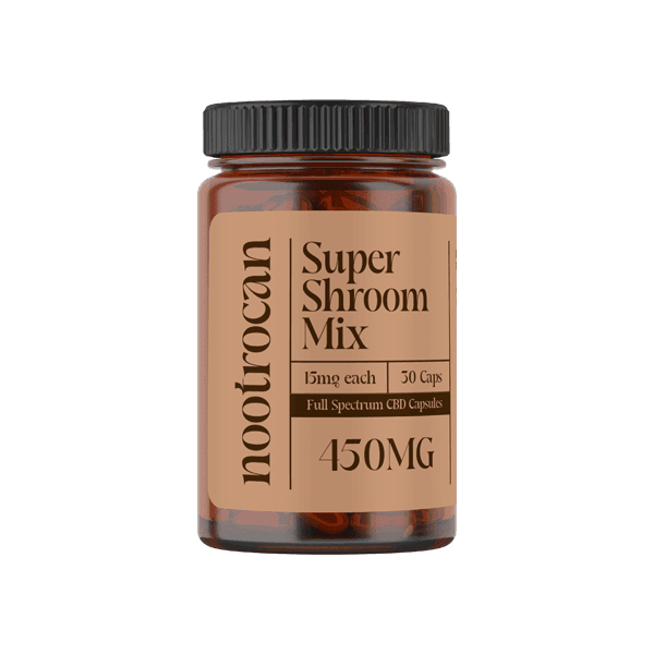 Nootrocan 450mg Full Spectrum CBD Nootropic Capsules - 30 Caps - remedykartelcbd1stop