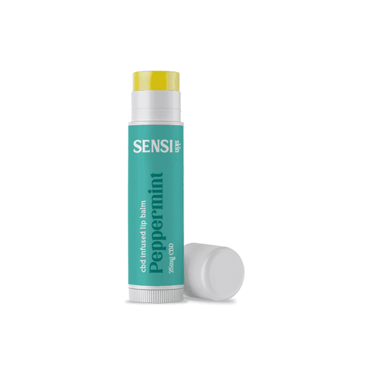Sensi Skin 25mg CBD Lip Balm - 4g (BUY 1 GET 1 FREE) - remedykartelcbd1stop