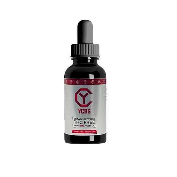 yCBG Broad-Spectrum 3000mg CBD + 1000mg CBG Oil 30ml - remedykartelcbd1stop